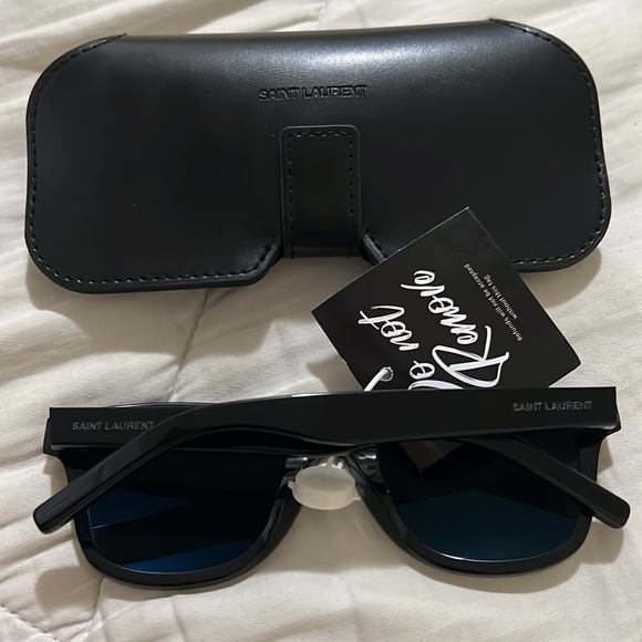 NWT Saint Laurent SL51 Black Sunglasses - Picture 3 of 5